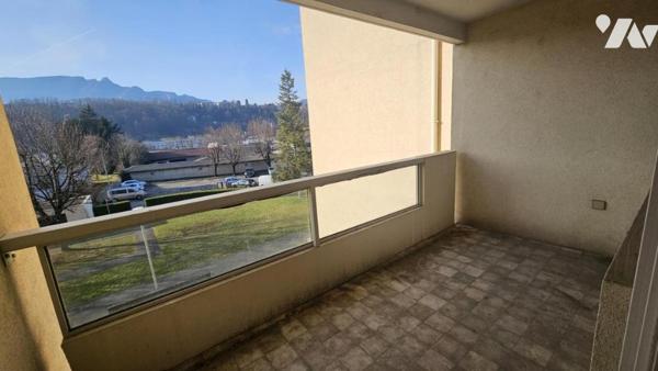 AIX LES BAINS, appartement type 3 de 73m2 avec terrasses et vue dégagée