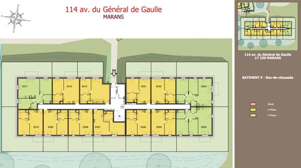 Appartements neufs à vendre du studio au 3 pièces