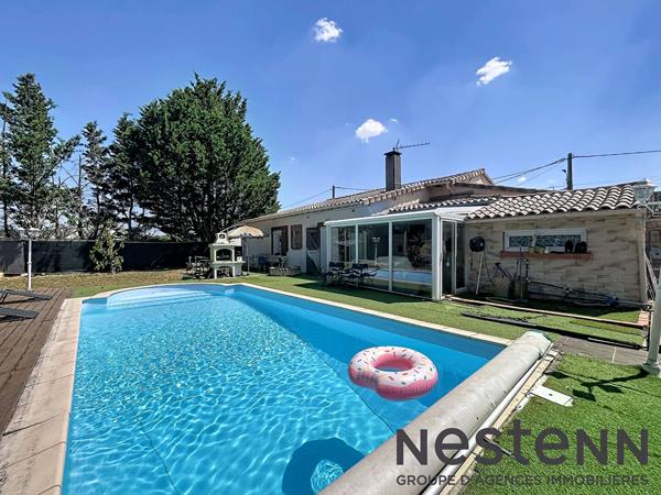Maison familiale 7 pièces avec jardin et piscine