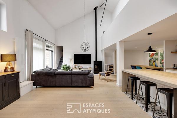 Loft dans une ancienne carrosserie