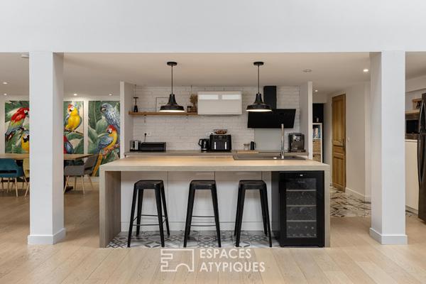 Loft dans une ancienne carrosserie