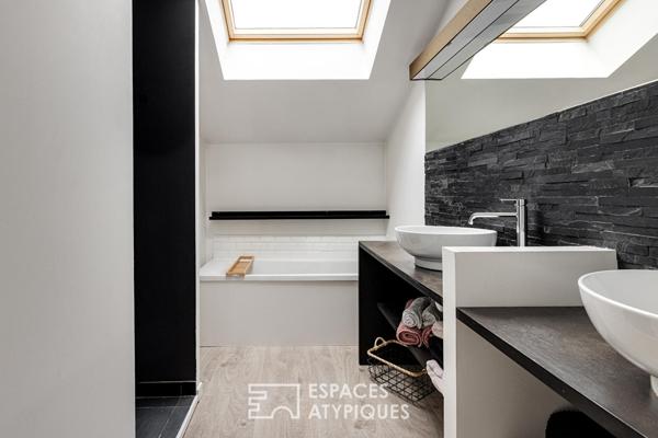 Loft dans une ancienne carrosserie