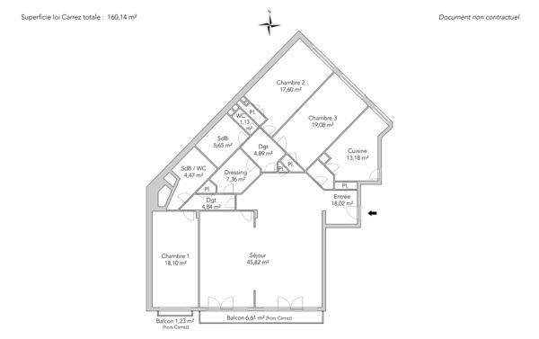 Appartement Paris 16e - SPONTINI / SAINT JAMES