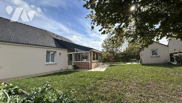 PAVILLON 128m², 3 CHAMBRES, VERANDA, TERRAIN