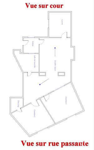 Appartement à vendre  3 pièces - 96,20 m2 PARIS - 75009