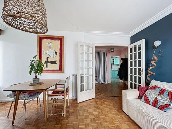 Bel appartement 3 pièces avec terrasse, parking et garage. Au coeur de la butte Sainte-Anne, Nantes