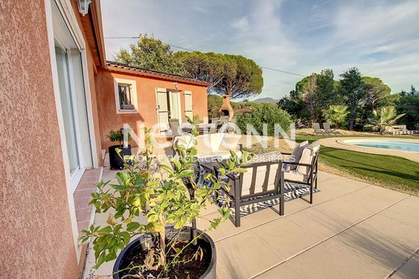 A VENDRE ! EN EXCLUSIVITE à VIDAUBAN Maison 4 pièces de 115 m² avec Piscine et garage sur 2548 m² de terrain