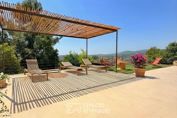 Ancienne Magnanerie, panorama d’exception au coeur du Pays de Fayence