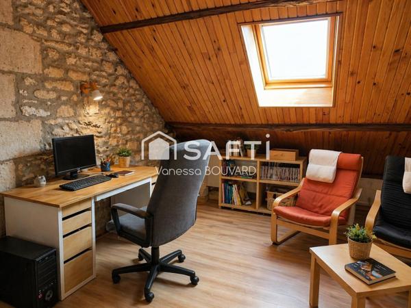 Maison 85 m² – 2/3 chambres – 800 m centre-ville – accès véhicule