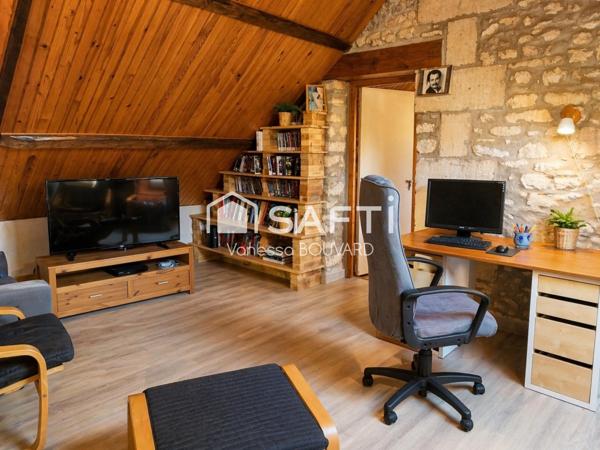 Maison 85 m² – 2/3 chambres – 800 m centre-ville – accès véhicule