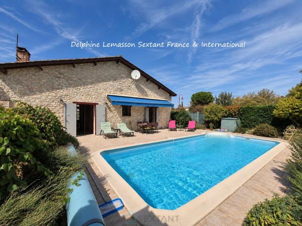 Maison en pierre avec piscine – idéale location saisonnière, proche Duras
