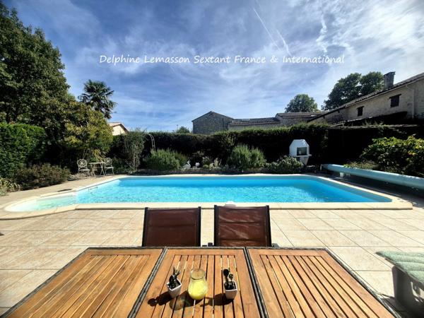 Maison en pierre avec piscine – idéale location saisonnière, proche Duras