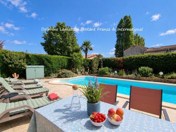 Maison en pierre avec piscine – idéale location saisonnière, proche Duras
