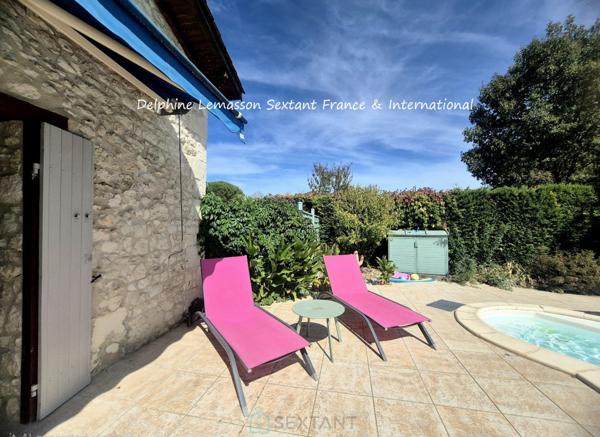 Maison en pierre avec piscine – idéale location saisonnière, proche Duras