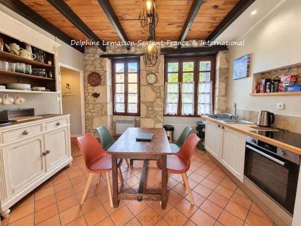 Maison en pierre avec piscine – idéale location saisonnière, proche Duras