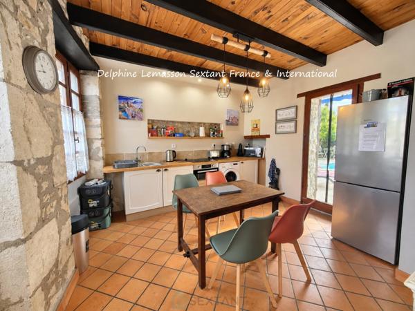 Maison en pierre avec piscine – idéale location saisonnière, proche Duras