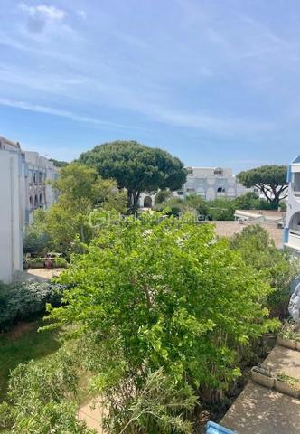 EN EXCLUSIVITÉ – LE GRAU-DU-ROI – PALAIS DE LA MER
À seulement 400 m de la plage et au pied des commerces !

Idéalement situé dans le secteur recherché du Palais de la Mer, découvrez ce charmant T2 cabine, situé au 2ᵉ et dernier étage d’une résidence sécurisée, à proximité immédiate des commerces et à quelques minutes à pied de la plage.

Fonctionnel et parfaitement entretenu, cet appartement se compose de :

une entrée avec WC indépendants
une agréable pièce de vie lumineuse avec cuisine ouverte entièrement équipée
une chambre avec placard
un coin cabine avec lits superposés, idéal pour accueillir famille ou amis
une salle d’eau

Une loggia fermée vient compléter ce bien et offre environ 10 m² supplémentaires, véritable espace de vie en plus à profiter toute l’année.

Les + du bien :
* Place de parking privative
* Résidence avec piscines sécurisées
* Appartement vendu meublé – jusqu’à 6 couchages
* Exposition plein Sud côté jardin
* Aucun travaux à prévoir, ni dans l’appartement ni dans la copropriété (ravalement récent des façades)

Un pied-à-terre idéal à la mer ou un excellent investissement locatif !
Vous n’avez plus qu’à poser vos valises. À visiter sans tarder !