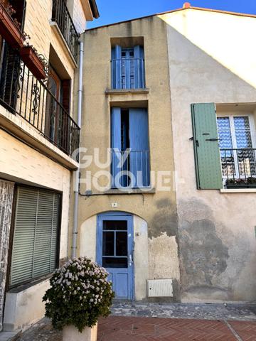EXCLUSIVITE - à vendre à BAIXAS (66390) Maison de village R+2 de type F6 de 141 m²