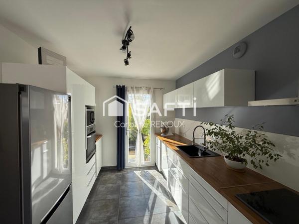 Maison 90 m² – 3 chambres – Piscine – Garage – Exposition plein sud