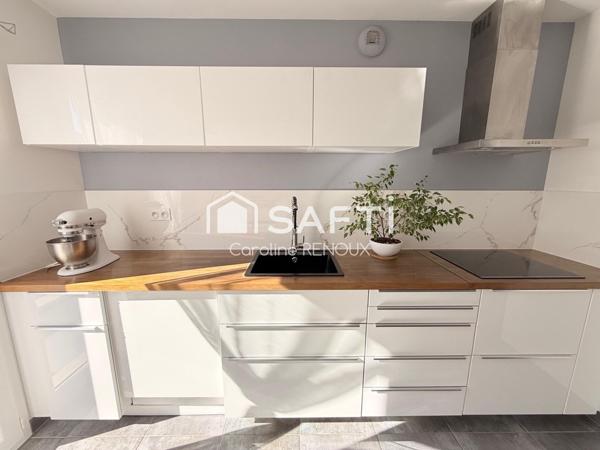 Maison 90 m² – 3 chambres – Piscine – Garage – Exposition plein sud