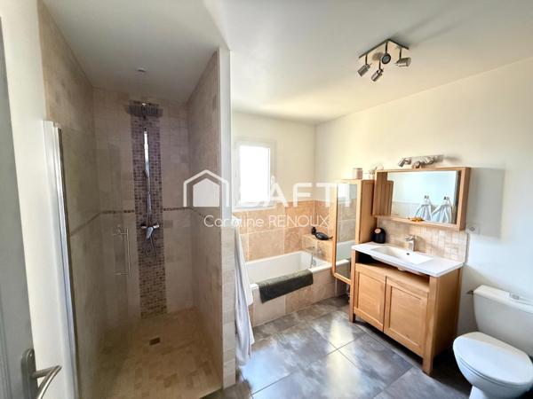 Maison 90 m² – 3 chambres – Piscine – Garage – Exposition plein sud