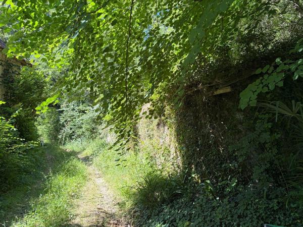 MARCIAC(32): cachée, au bout d'un chemin privé, PROPRIETE sur 2ha, anciens Bains avec sa source encore présente, dépendance, authenticité assurée !