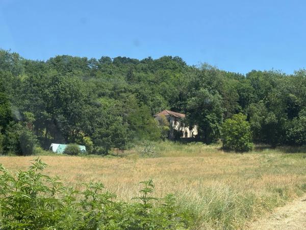 MARCIAC(32): cachée, au bout d'un chemin privé, PROPRIETE sur 2ha, anciens Bains avec sa source encore présente, dépendance, authenticité assurée !