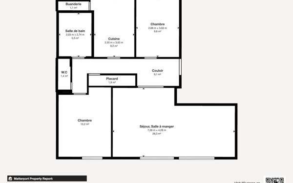 Appartement à vendre    4 pièces • 78,73 m2 Bischheim