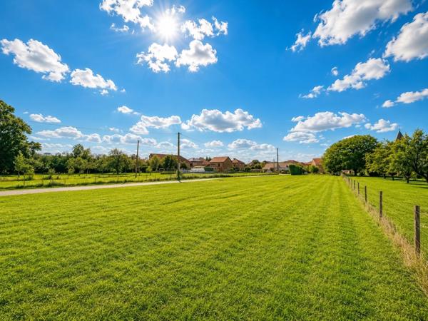 Terrain constructible 1019 m² – Viabilisé – Proche Lorraine TGV