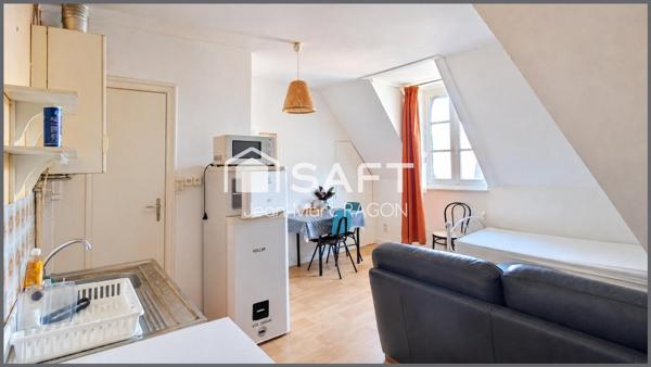 Vitré centre ville - Studio atypique sous combles