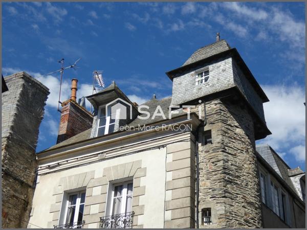Vitré centre ville - Studio atypique sous combles