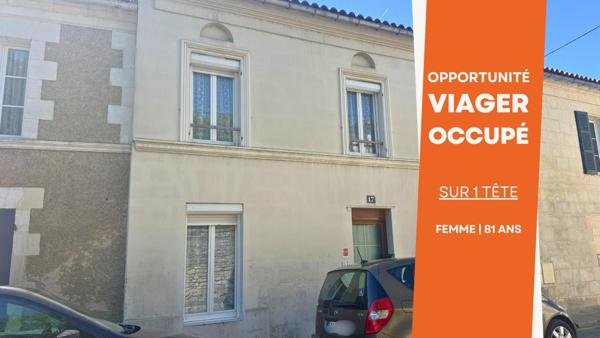 Viager 1 tête au profit d'une dame de 81 ans
