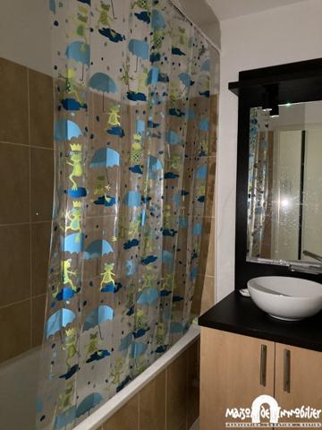 Location Appartement meublé - 38m² - 2 pièces - Garage - COGNAC Quartier Parc