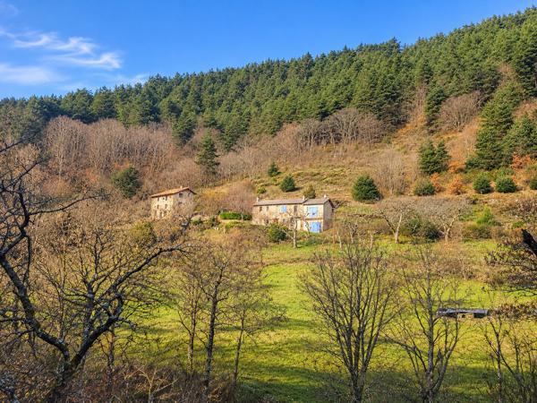 Maison de campagne en pierres avec environ 3ha de terrain
