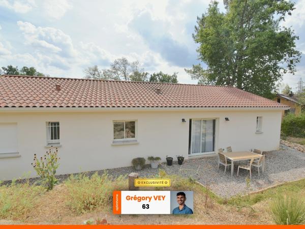 MAISON PLAIN PIED DE 2020 - DPE A - 3 CHAMBRES - GARAGE et JARDIN - HAMEAU CALME