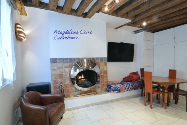 Charme et élégance au cœur d’Arts et Métiers – 3 pièces avec cheminée