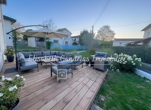 L'UNION - T4 87 m2 avec 2 Terrasses, garage et jardin