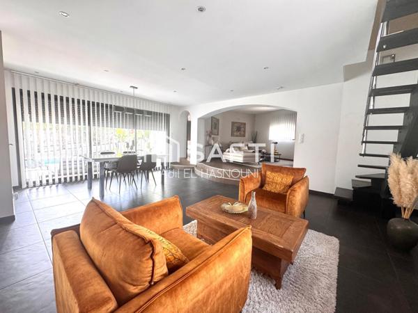 Coup de cœur assuré ! Maison contemporaine avec piscine à 15 min de Montpellier