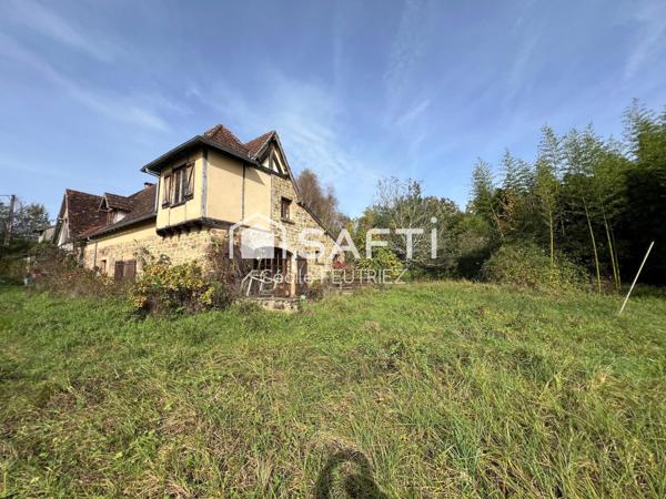 Maison isolée avec dépendance à rénover