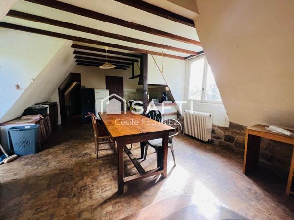 Maison isolée avec dépendance à rénover