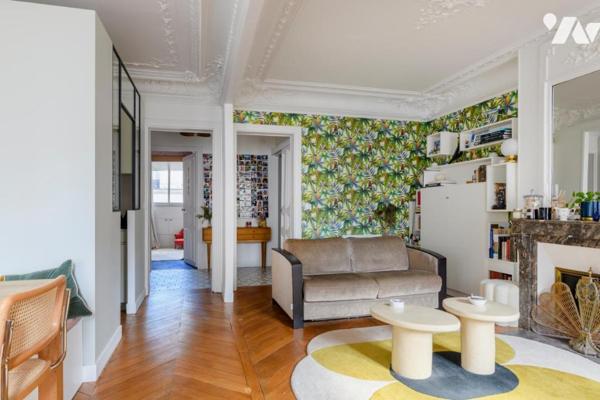 PARIS 09 / SAINT-GEORGES - APPARTEMENT 4 PIÈCES BIS ÉTAGE ÉLEVÉ DANS IMMEUBLE BOURGEOIS + CAVE