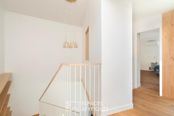Duplex à l’esprit loft avec jardin