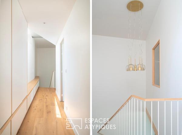 Duplex à l’esprit loft avec jardin