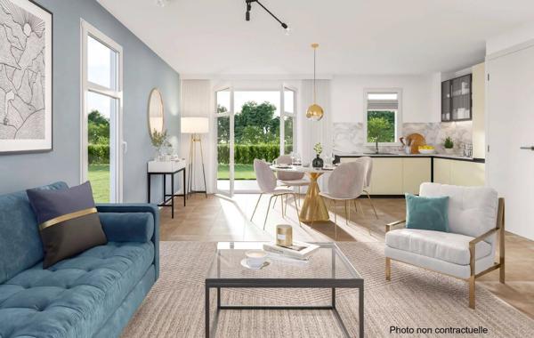 Vends appartement T3 Myans avec balcon et garage