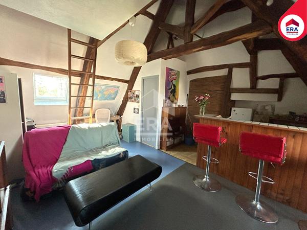 Rennes - Studio de caractère avec mezzanine dans un manoir XVIIIe