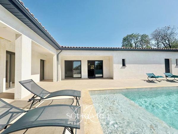 EXCLUSIVITÉ VILLA CONTEMPORAINE AVEC PISCINE ET PANORAMA IMPRENABLE À 15 MIN DE CARCASSONNE