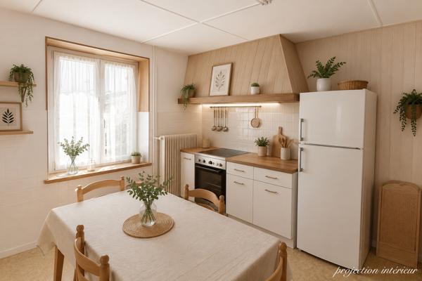🏡 Maison familiale 4 chambres avec garage et carport – Valentigney 78 000 €