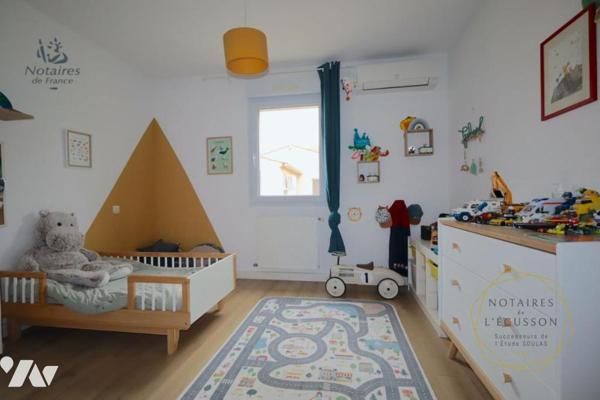 Maison T4 avec terrasse, jardin et garage dans le centre de Caveirac