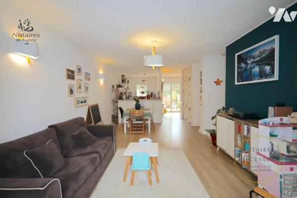Maison T4 avec terrasse, jardin et garage dans le centre de Caveirac