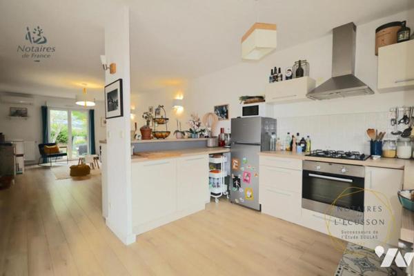 Maison T4 avec terrasse, jardin et garage dans le centre de Caveirac